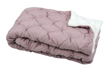 Cuvertura pat roz închis Blush Vieux Rose 220x240 cm