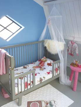 Lenjerie pat pentru fetite Cute Princess 100x140 cm