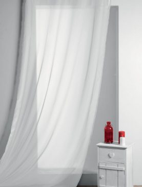 Perdea alba Lisa Blanc 135x260 cm