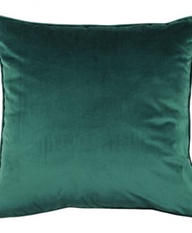 Perna bumbac catifea verde Vienne Emeraude 50x50 cm